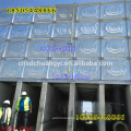 Big factory produce mould steel foldable galvanizing water tank for farm